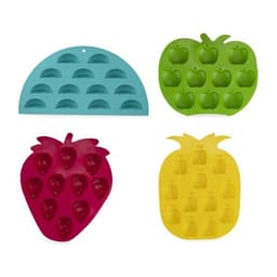 Isform med fruktmotiv - Ã¤pple, vattenmelon, jordgubbe, ananas