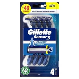Gillette Sensor 3 ComfortÂ EngÃ¥ngshyvlar 4-pack
