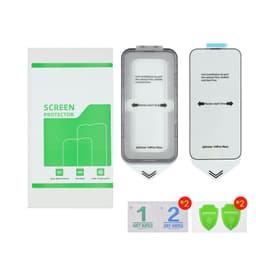 2 Pack HD skærmfilm eksplosionssikker støvtæt anti-ridse til iPhone Gennemsigtig  iPhone 14 Pro