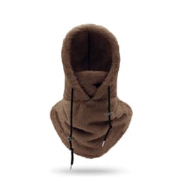 Balaclava vinter ansigts- og halsmaske DarkBrown