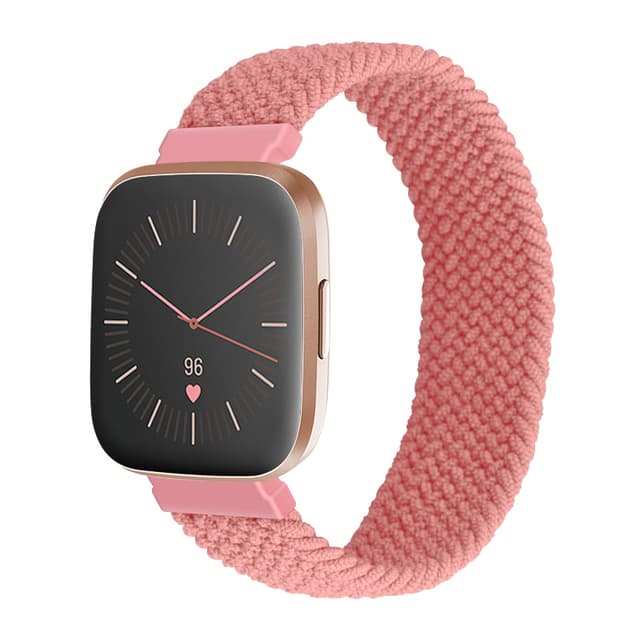 Klockarmband Nylon Rosa M