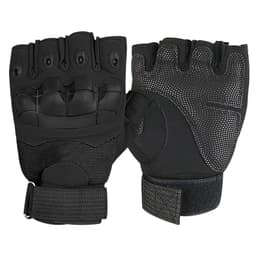 Halvfinger Outdoor Tactical Soft Shell Handskar Svart L