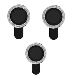Telefon Kamera Lens Protector 3-Pack Sølv