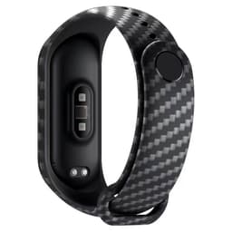 Xiaomi 5/6/7 diamant klockarmband Svart S
