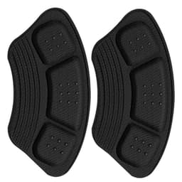 Hælbeskyttere / Hælputer for sko - 2 par Sort