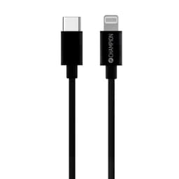 USB-C til Lightning-kabel 1m Sort