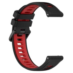 Kellon ranneke silikoni Punainen 22 mm