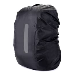 Regntrekk for ryggsekk med reflekslist Black L