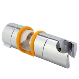 Dusjbrakett Dusjstanghode Brakettholder 18-25mm Erstatningshånddusjhodebrakett Armklemme for skyvedusjarmer Skyvestenger Gul