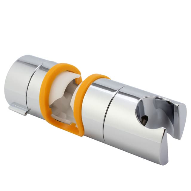 Dusjbrakett Dusjstanghode Brakettholder 18-25mm Erstatningshånddusjhodebrakett Armklemme for skyvedusjarmer Skyvestenger Gul