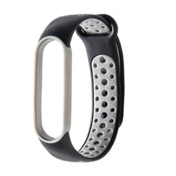 TPU Klockarmband för Xiaomi Mi 5/6 Vit+Grå