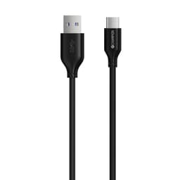 USB-A - USB-C -kaapeli 2m musta