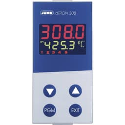 Jumo dTRON 308 (hoch) PID Termostat Pt100, Pt500,