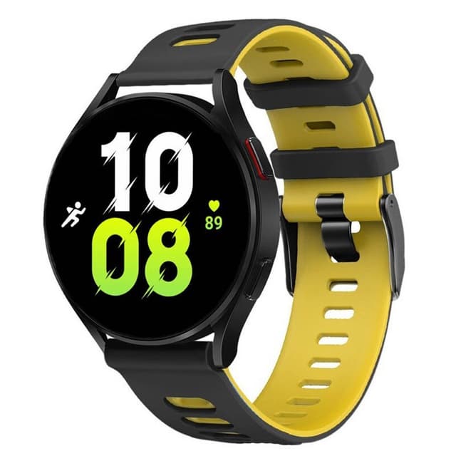 Twin Sport armbånd Samsung Galaxy Watch 5 (40mm) - Svart/gul