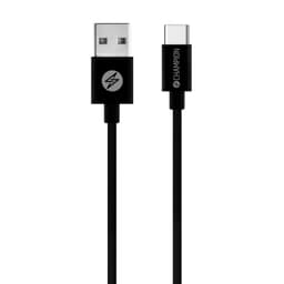 USB-A til USB-C-kabel 2m Sort