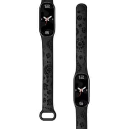 Retromönstrat Klockarmband för Xiaomi 7/6/5 Svart