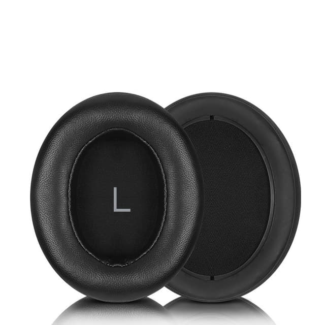 Øreputer for Sennheiser Momentum 3 Ekte skinn Sort