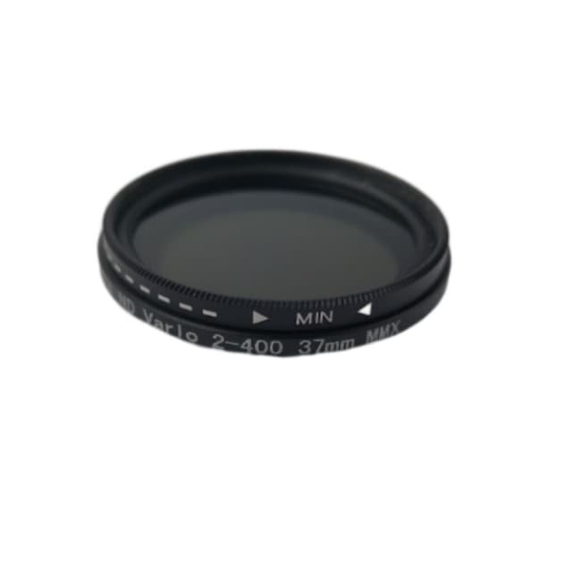 Variabelt ND2-ND400 ND objektivfilter justerbart neutralt tæthedsfilter  37 mm