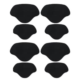 Kantapään suoja/korjauspaikat kenkien korjaukseen 2 kokoa 4 paria Black