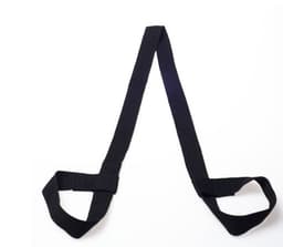 Set med 2 remmar för yogamattor för lätt att bära