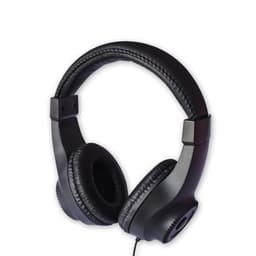 Kablede hodetelefoner med 6,5 mm enkeltplugg Sort