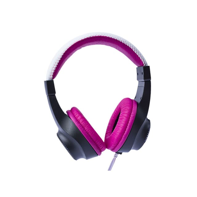 Kablede hodetelefoner med 6,5 mm enkeltplugg Rosa