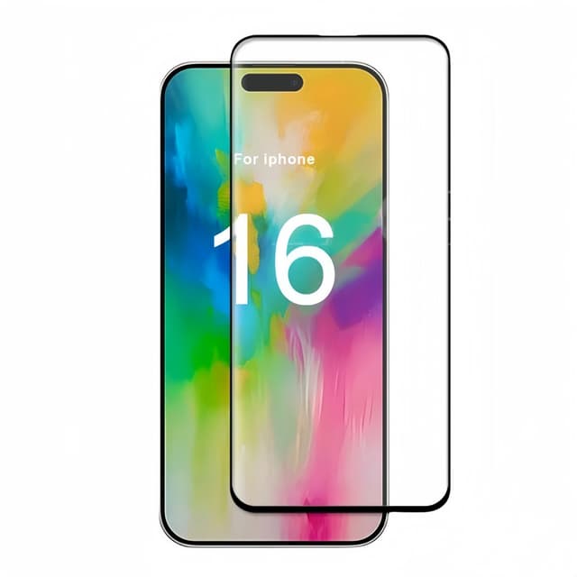 Skärmskydd i härdat glas för iPhone 16-serien iPhone 16