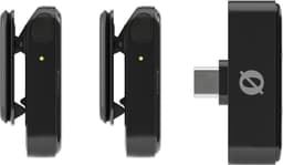 Røde Wireless Micro mikrofon og mottaker sett (USB-C, sort)