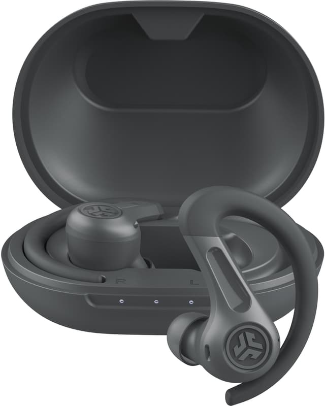 JLab JBuds Sport ANC 4 helt trådløse in-ear hodetelefoner (grafitt)