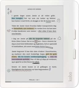 Kobo Libra Colour läsplatta 32GB (vit)