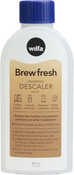 Wilfa Brewfresh afkalkningsvæske WICD-250 (klar)