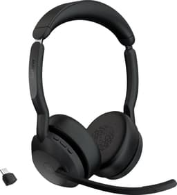 Jabra Evolve2 55 Link380c MS stereohøretelefoner (sort)