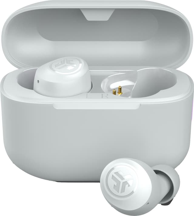 JLab Go Air Pop helt trådløse in-ear hodetelefoner (skyhvit)