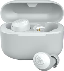 JLab Go Air Pop true wireless in-ear høretelefoner (skyhvid)