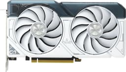 ASUS GeForce RTX 4060 DUAL OC White graphics card (8 GB GDDR6)