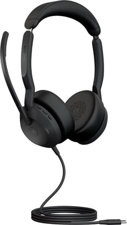 Jabra Evolve2 50 USB-C MS stereohøretelefoner (sort)