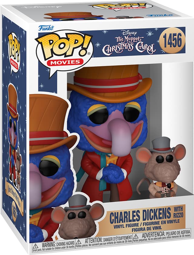 Funko The Muppet Christmas Carol actionfigur (Charles Dickens Rizzo)