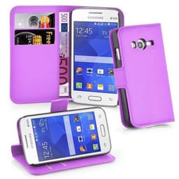 Samsung Galaxy ACE 4 LITE Deksel Etui Case (lilla)