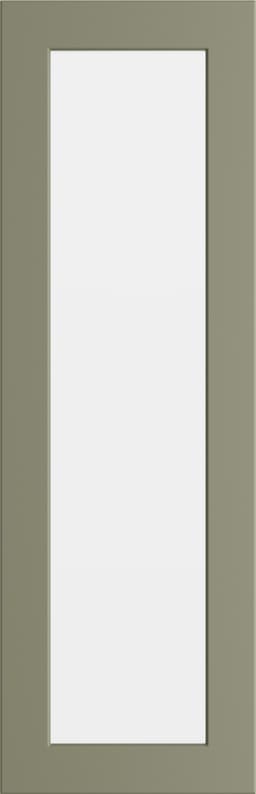 Epoq Canvas Olive glassdør 30x92