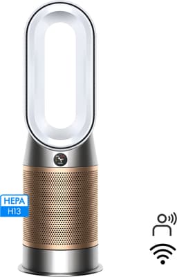 Dyson Hot + Cool Formaldehyde luftrenare HP09 (vit/guld)