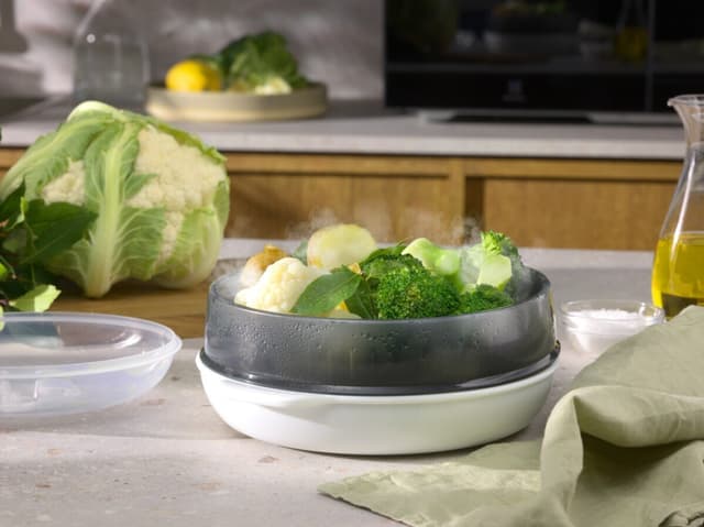 Behåll näringen i maten genom att ånga den