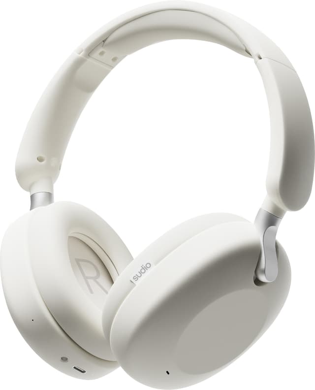 Sudio K2 Pro trådlösa around ear-hörlurar (vita)