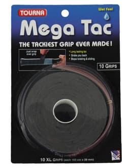 Tourna Mega Tac Grip 10-pak - Sort
