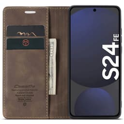 CaseMe mobildeksel 013 Samsung Galaxy S24 FE - Coffee