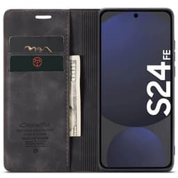 CaseMe mobilcover 013 Samsung Galaxy S24 FE - Sort