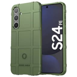 Rugged Shield deksel Samsung Galaxy S24 FE - Grønn