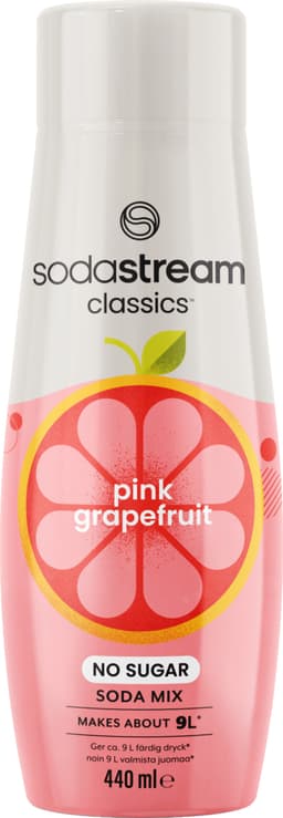 Sodastream Fruits Rosa grapefrukt-konsentrat