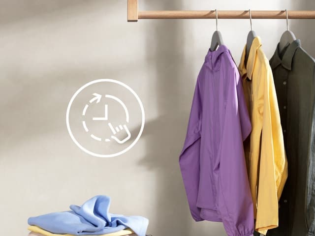 Time Manager® -Lyhennä pesuaikaa