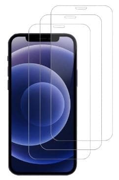 3-pack Mr. Yes Heltäckande skärmskydd i härdat glas till iPhone 12 Mini