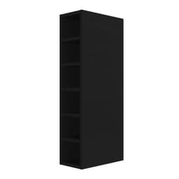 Epoq vinskab 20X92 EDGE BLACK ASH